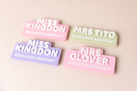 Bubble Name Badges