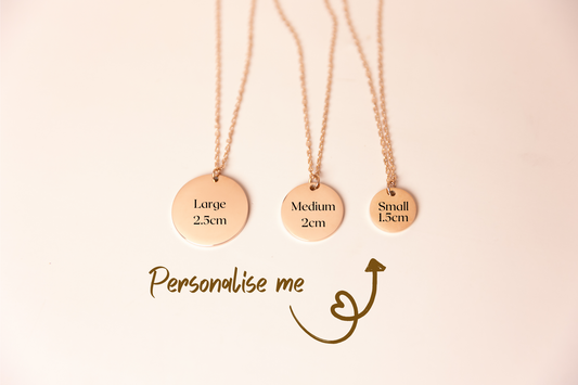 Large Personalised Necklace