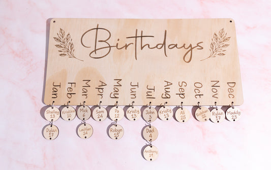 Birthday Wall Hanger