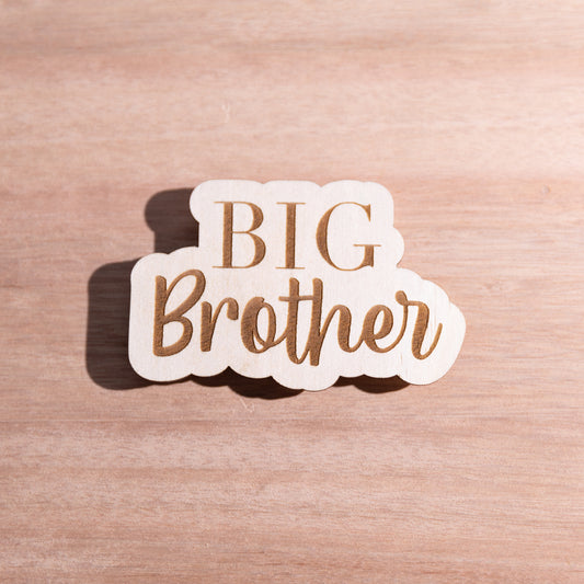 Big Sibling Magnetic Badge